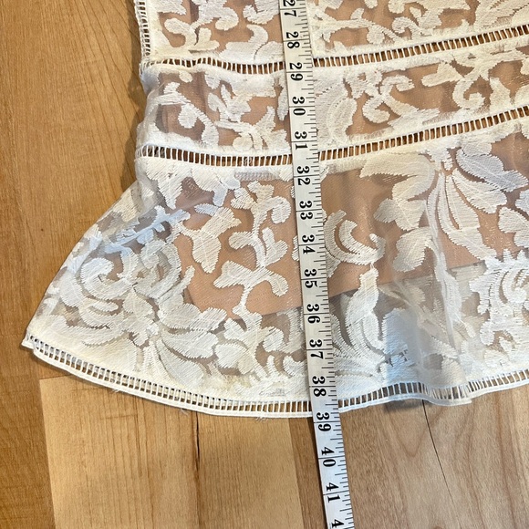 Lulu's White Lace Midi Dress - Picture 7 of 13